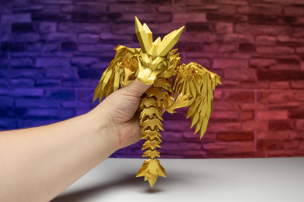 Crystal Dragon STL for Donwload