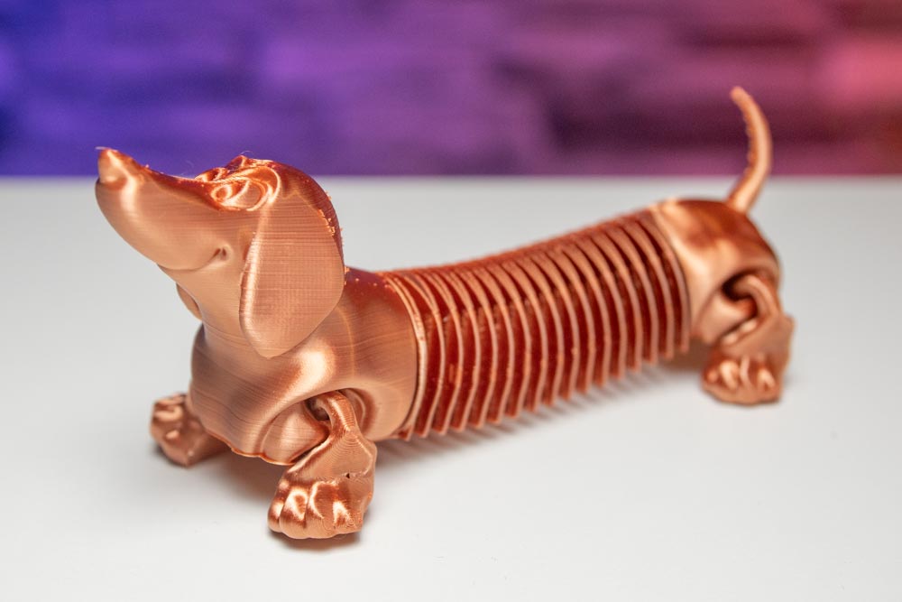 Articulated Dachshund - Sausage Dog STL for download