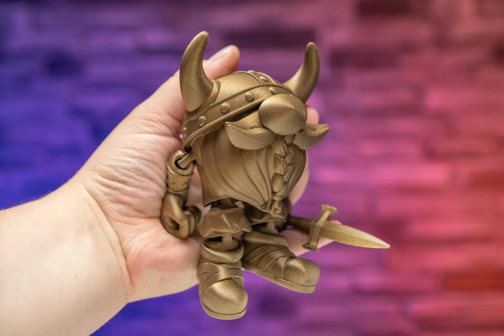 Articulated Flexi Viking Boy STL for download
