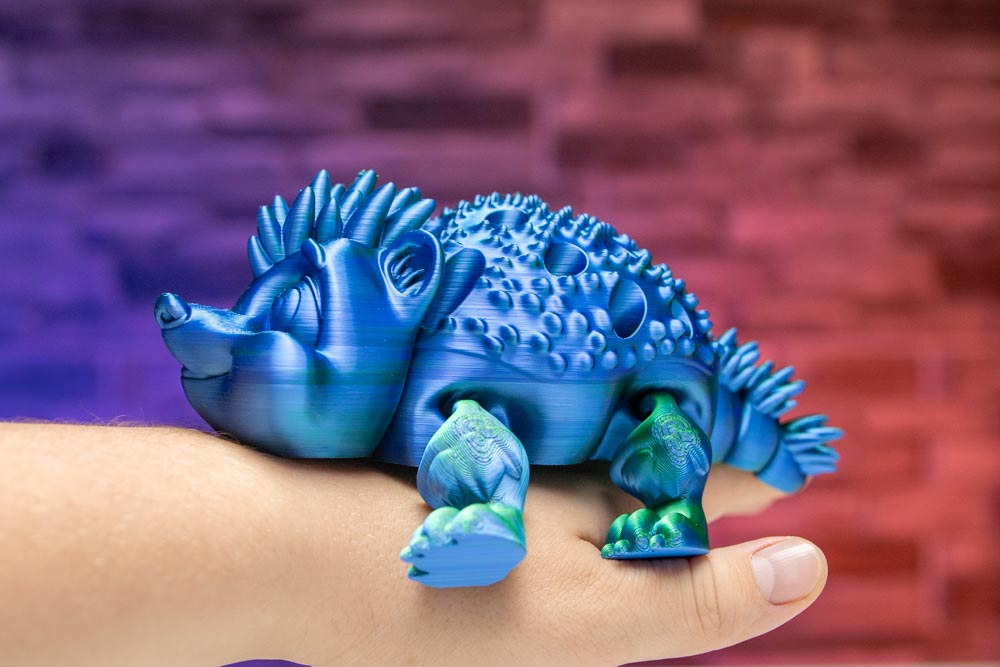 Articulated Hedgehog STL for download