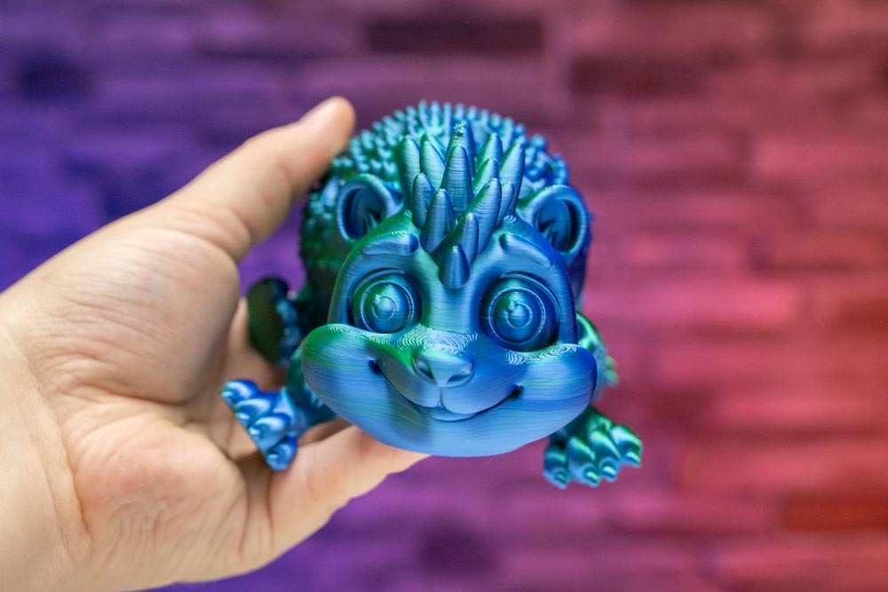 Articulated Hedgehog STL for download