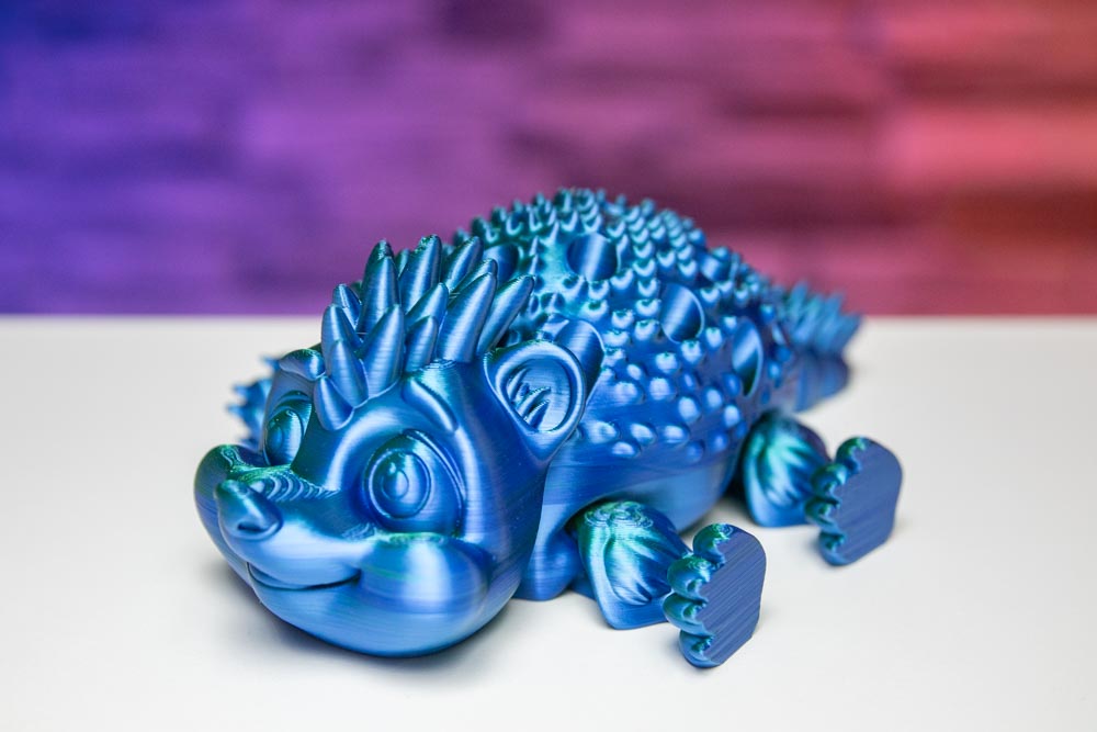 Articulated Hedgehog STL for download