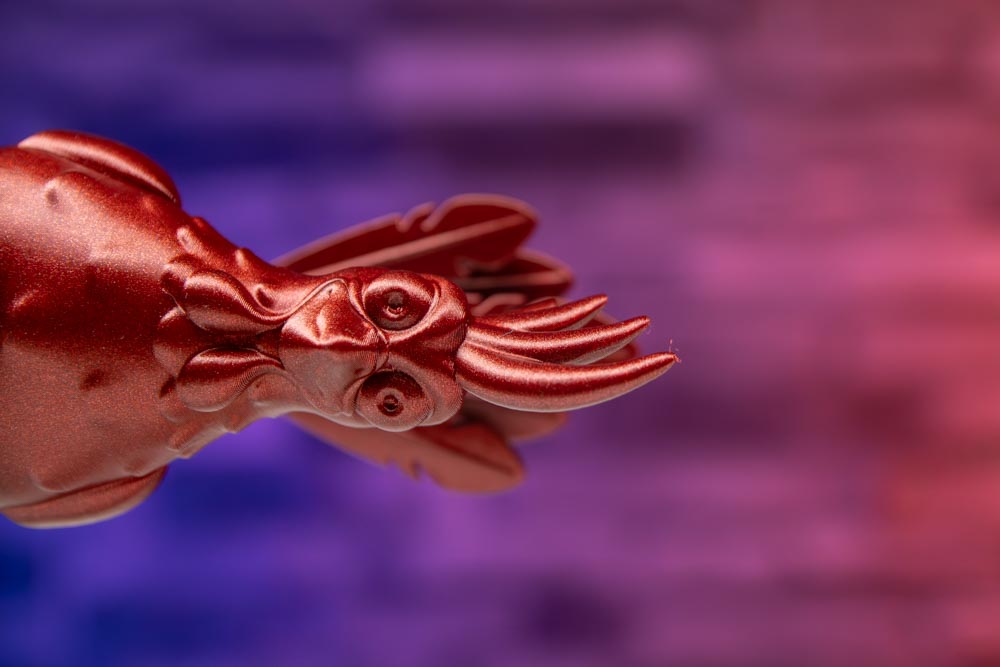 Articulated Rooster STL for download