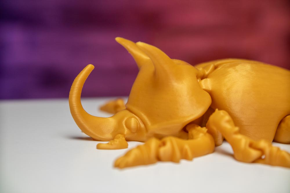 Articulated Unicorn Beetle STL for download