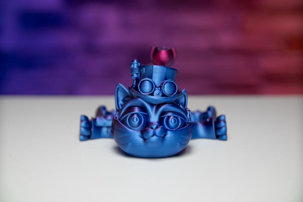Flexi Steampunk Cat STL for Download