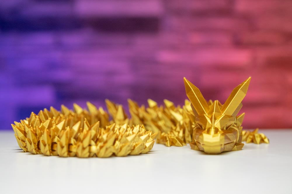 3D Print Crystal Dragon