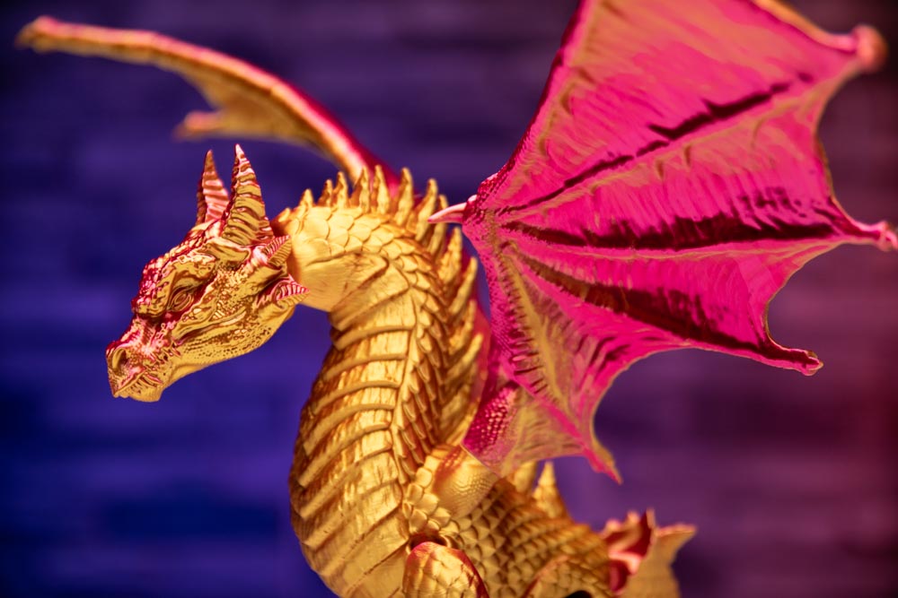 3D Printed Dragon with Wings