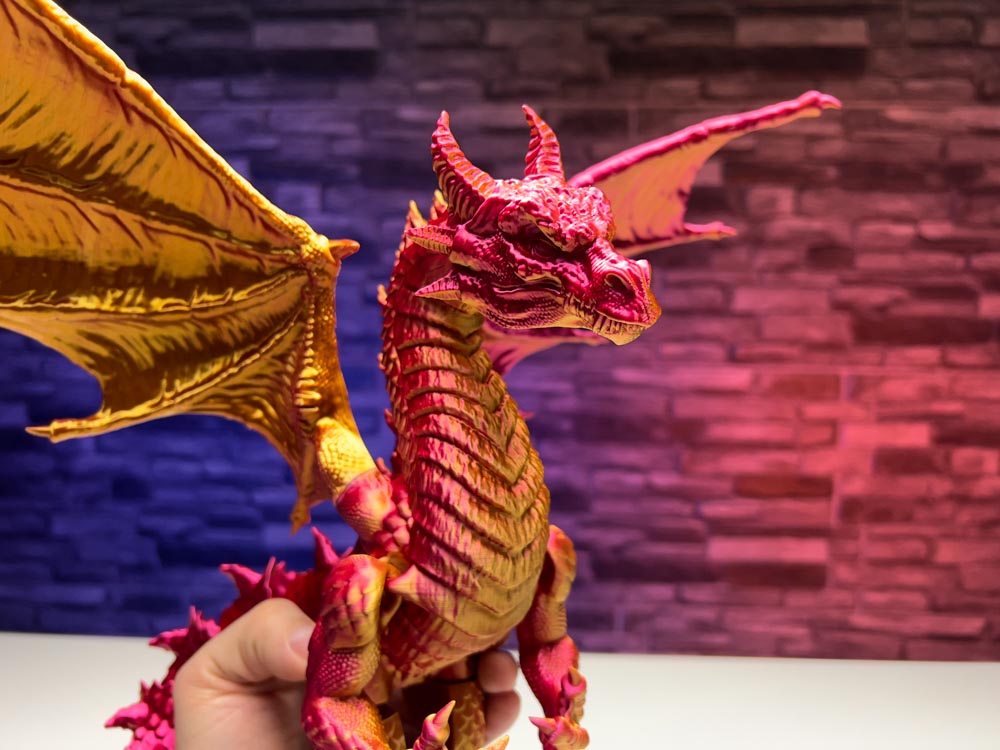 Epic Articulated Dragon STL 