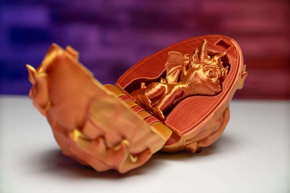Fire Dragon Egg STL for Download
