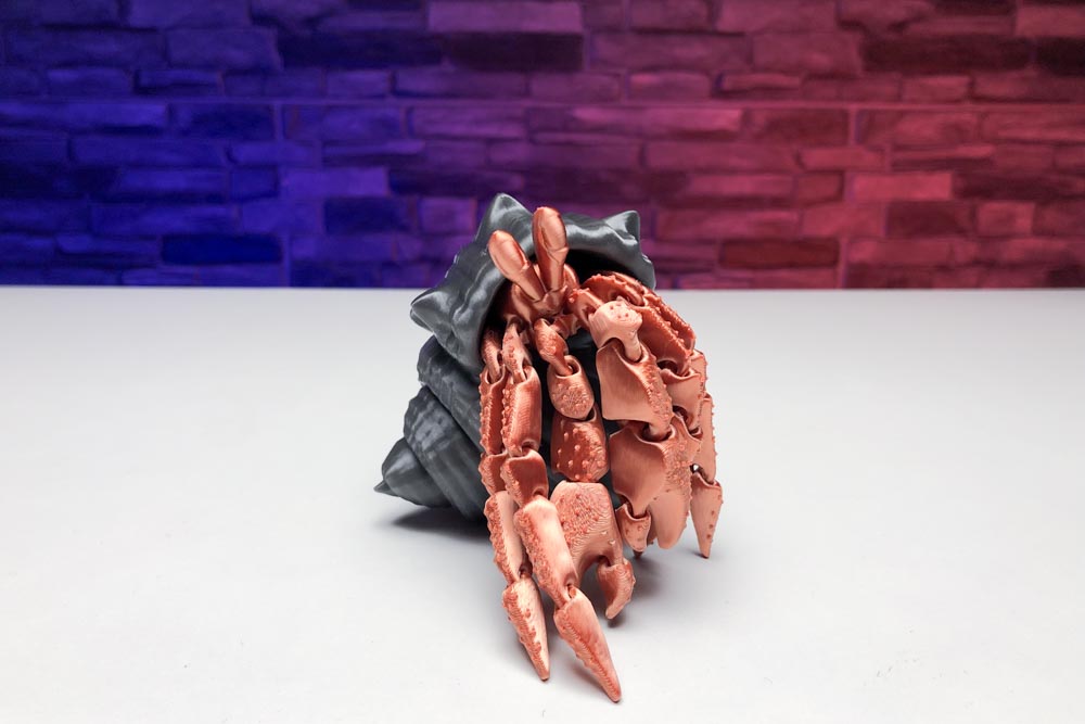 3D Printed Hermit Crab