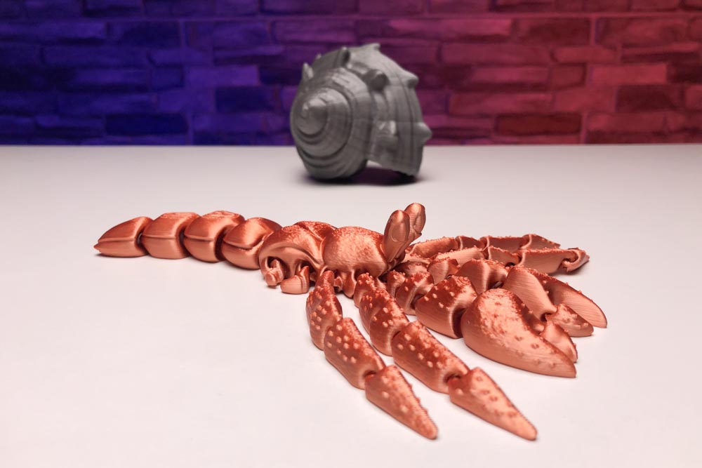 3D Printed Hermit Crab