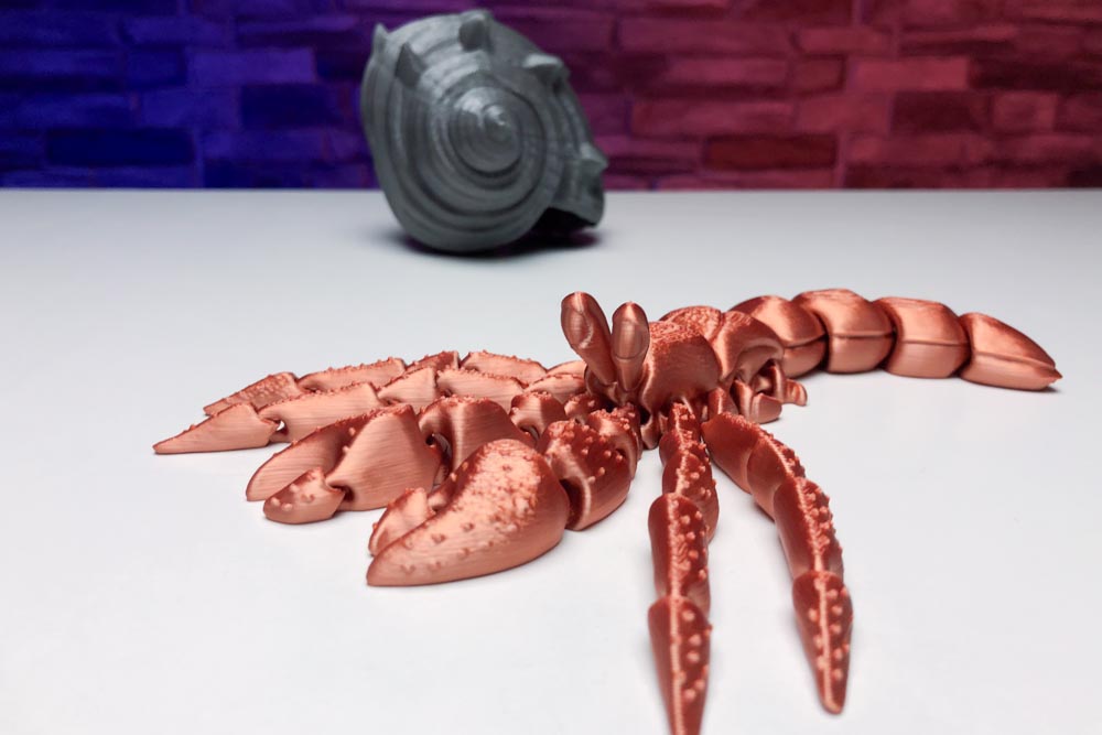 3D Printed Hermit Crab