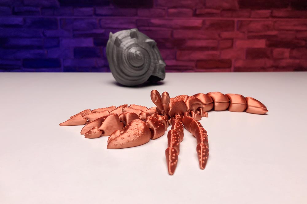 3D Printed Hermit Crab