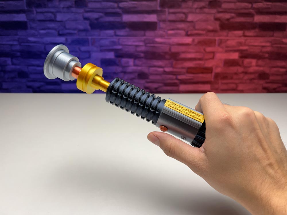 3D Print Obi-Wan Kenobi Lightsaber