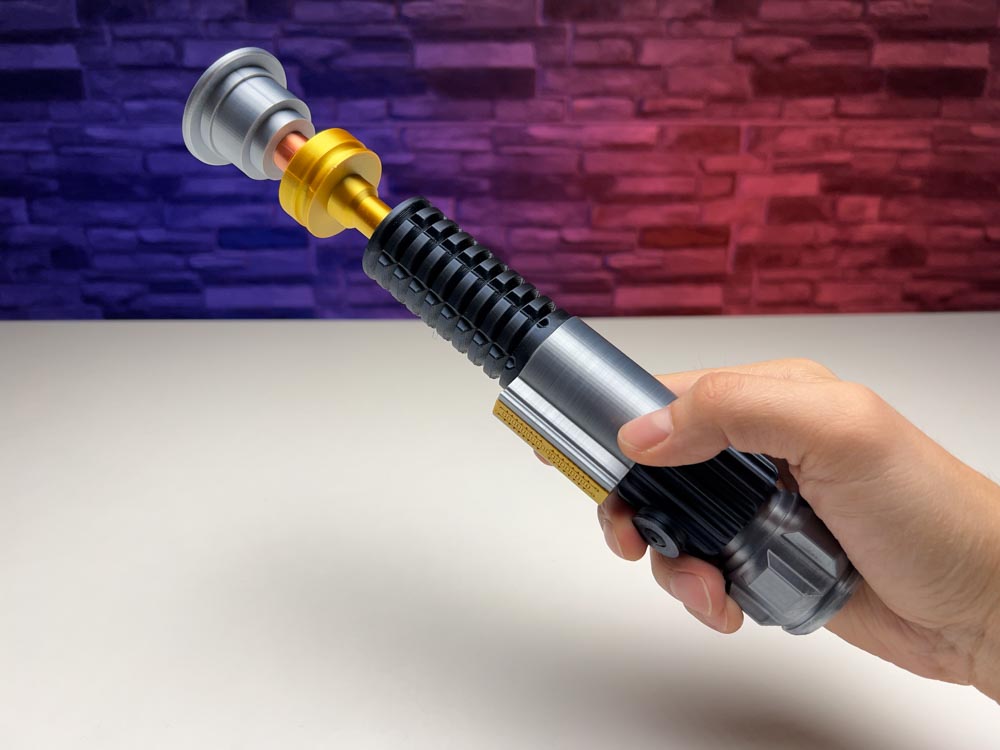 3D Printed Obi-Wan Kenobi Lightsaber
