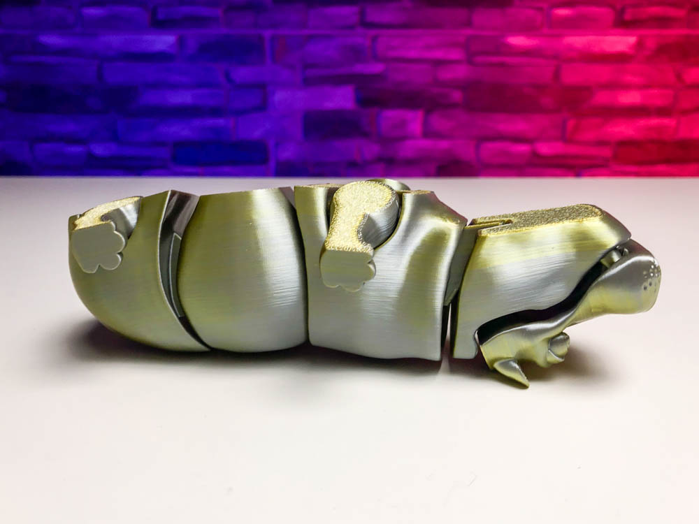 Articulated Hippo STL for download