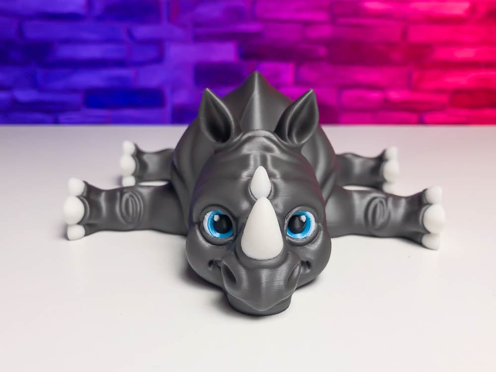 Articulated Multicolor Rhino