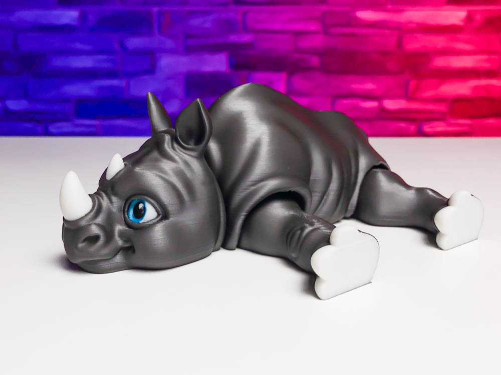 Articulated Multicolor Rhino