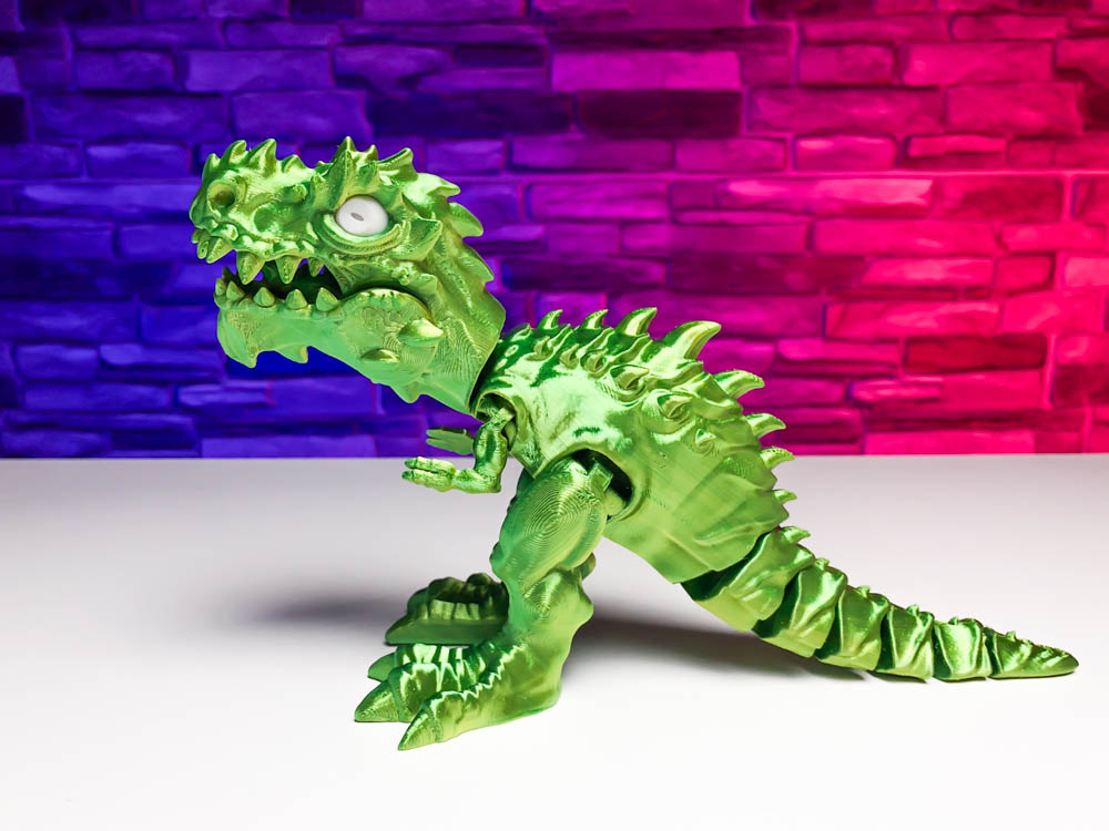 Articulated T-Rex dinosaur STL for download