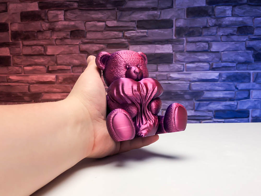 Loving Bear Heart STL for download