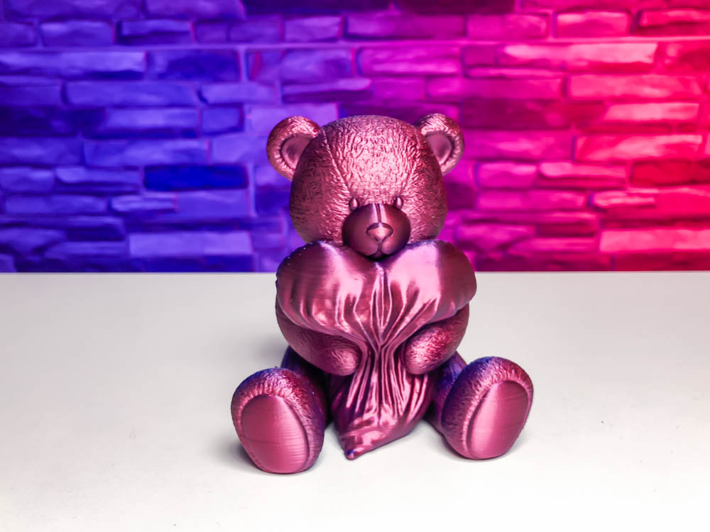 Loving Bear Heart STL for download