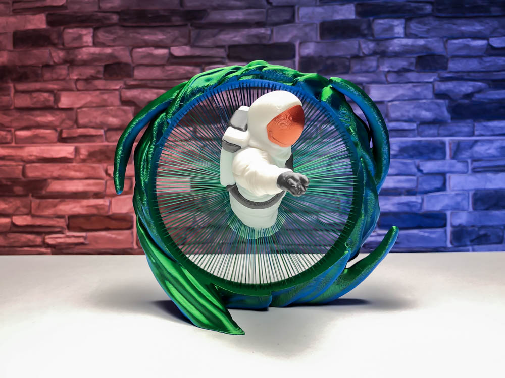 Multicolor Floating Astronaut STL for download
