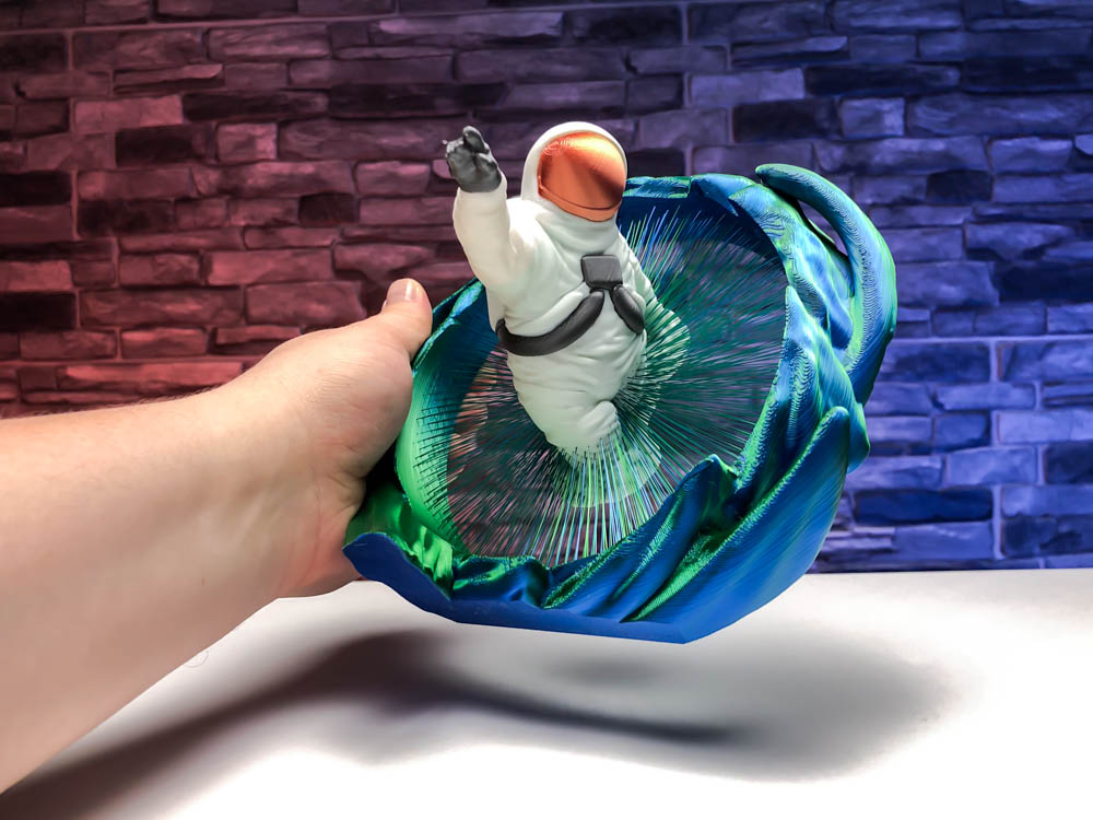 Multicolor Floating Astronaut