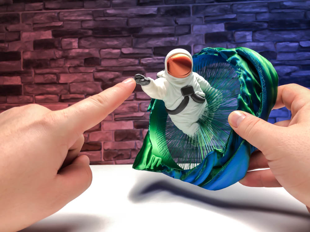 Multicolor Floating Astronaut STL for download