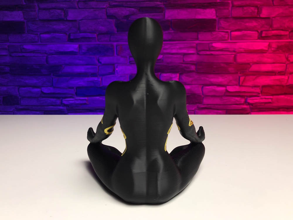 3D Print Yoga Woman