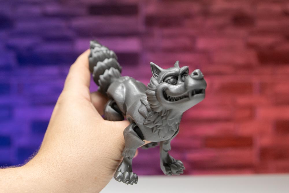 3D Printed Wolf