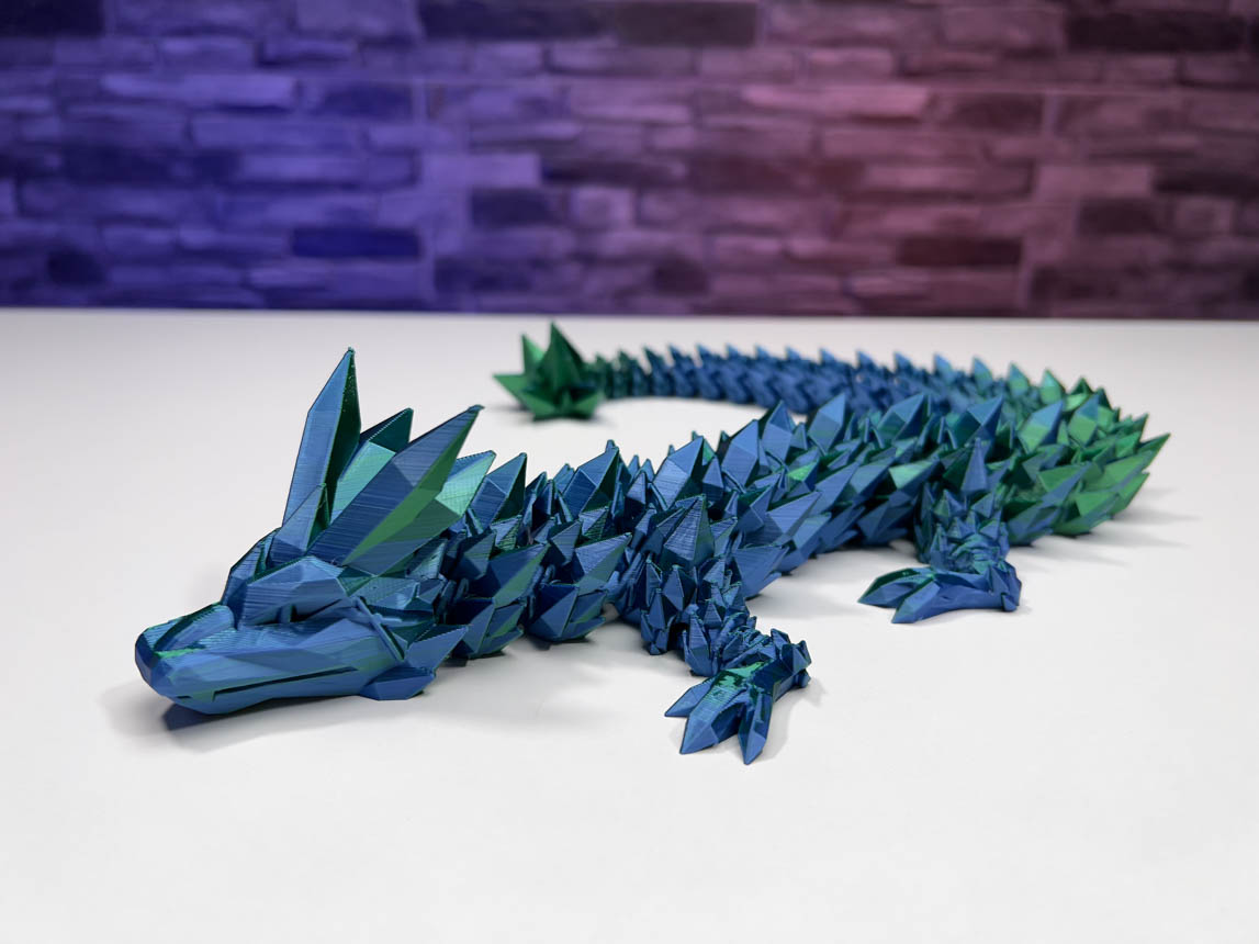 Articulated Crystal Dragon