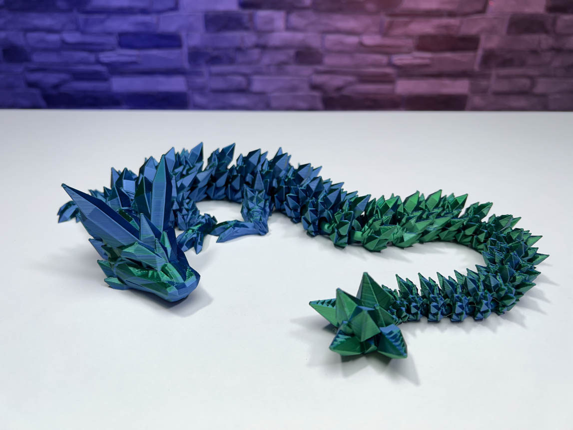 Articulated Crystal Dragon