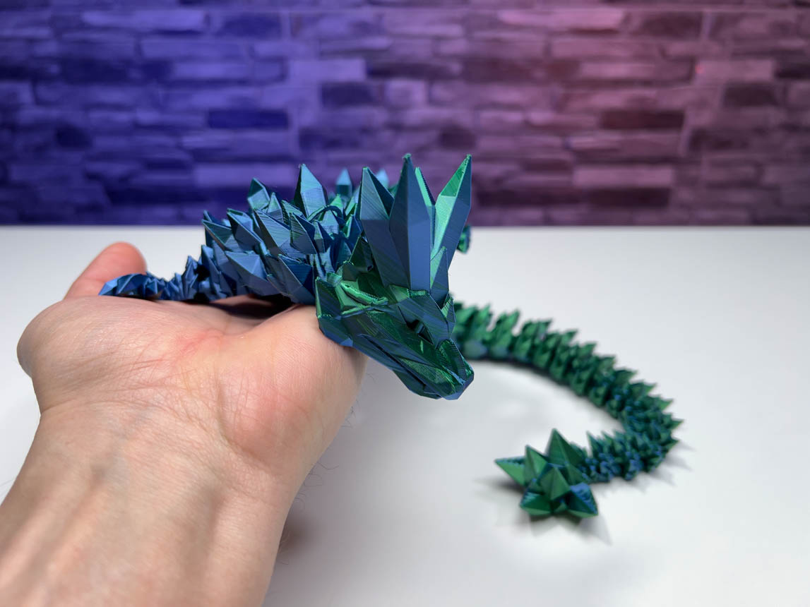 Articulated Crystal Dragon