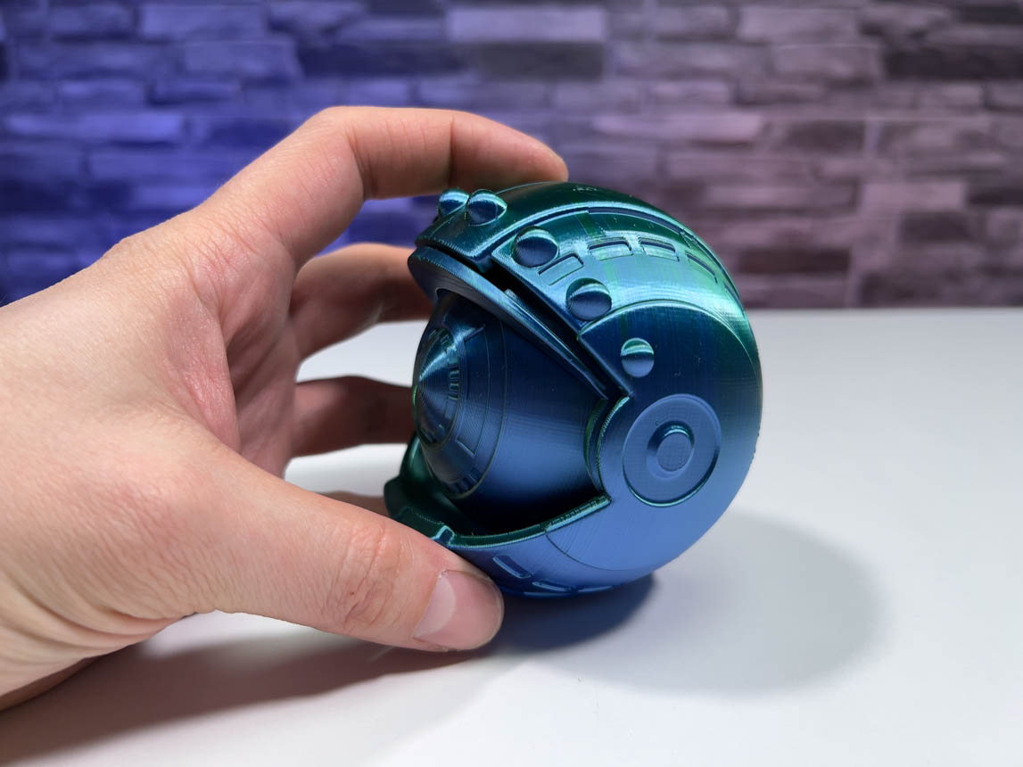 3D Printed Robot Eye STL for Download