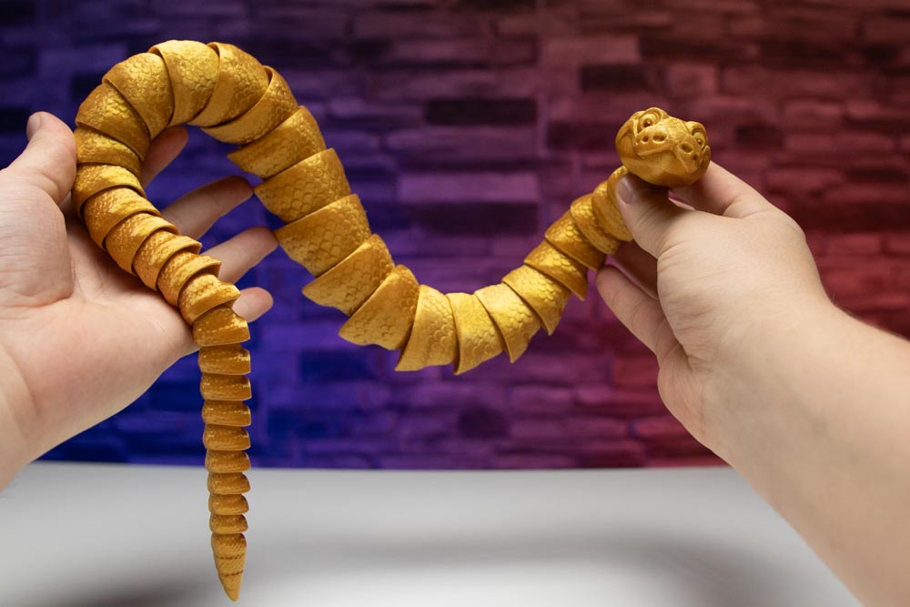 3D Printed Snake - Python