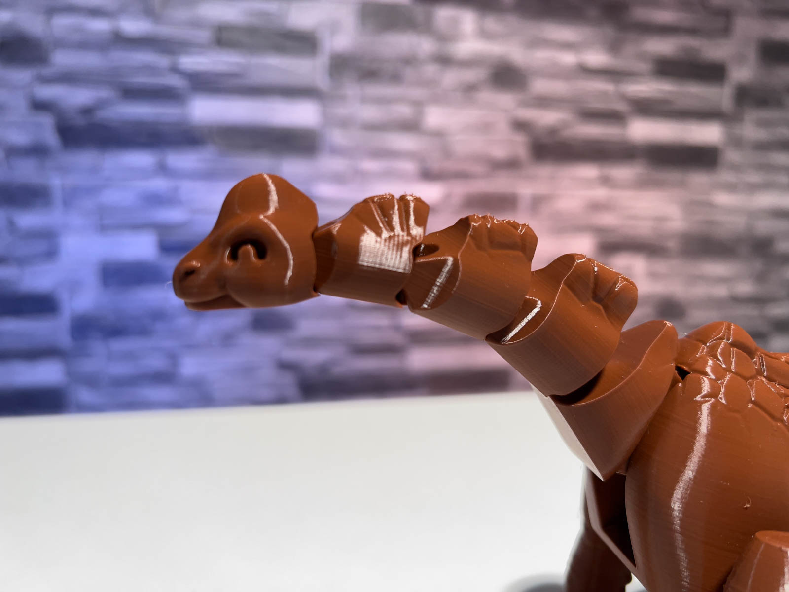 Dinosaur Head Arti-Brachi STL
