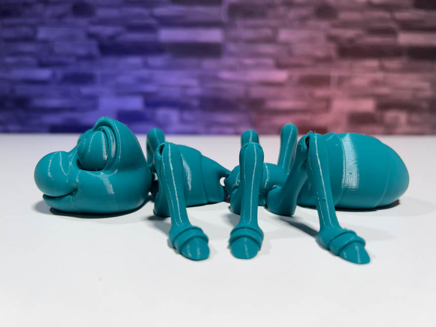 3D Printed Flexi Print-in-Place Ant