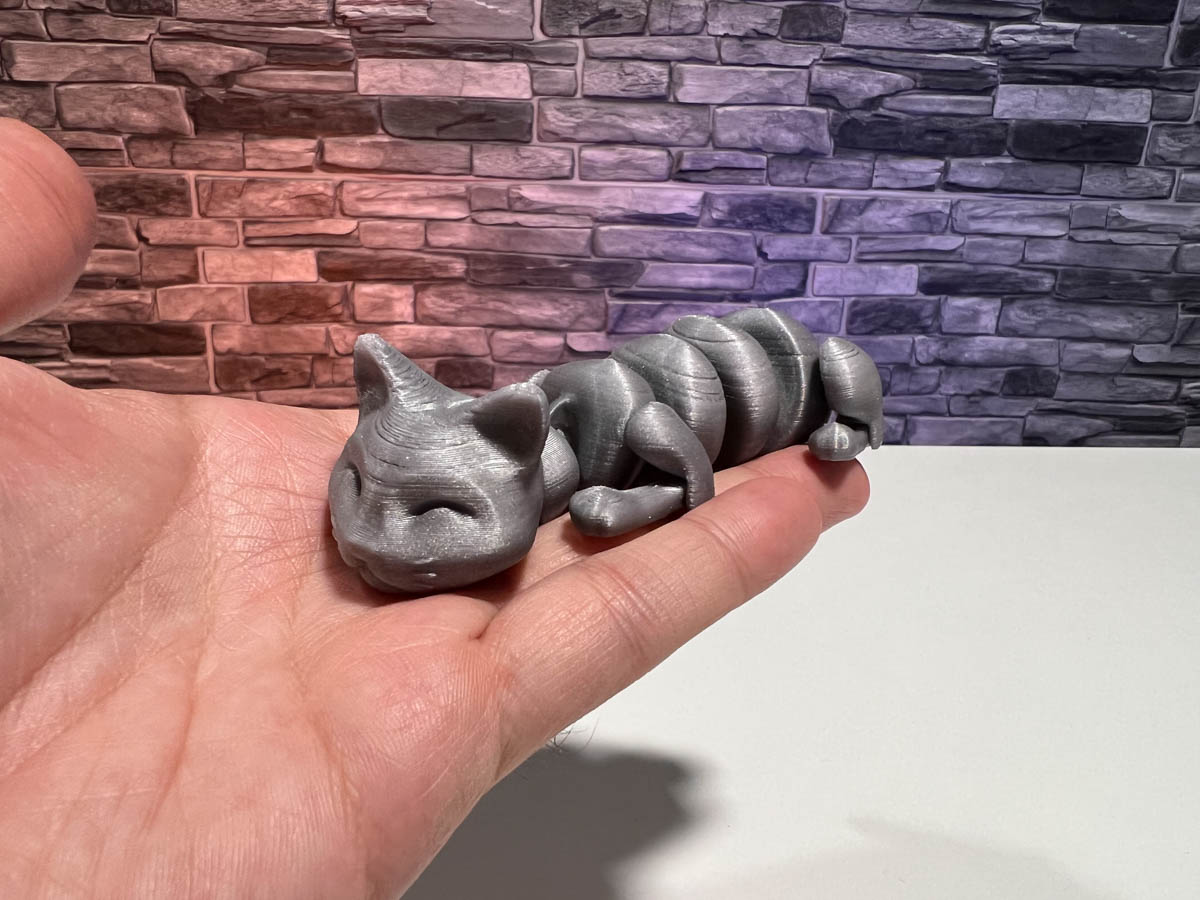 Articulated Lazy Cat STL for free Download