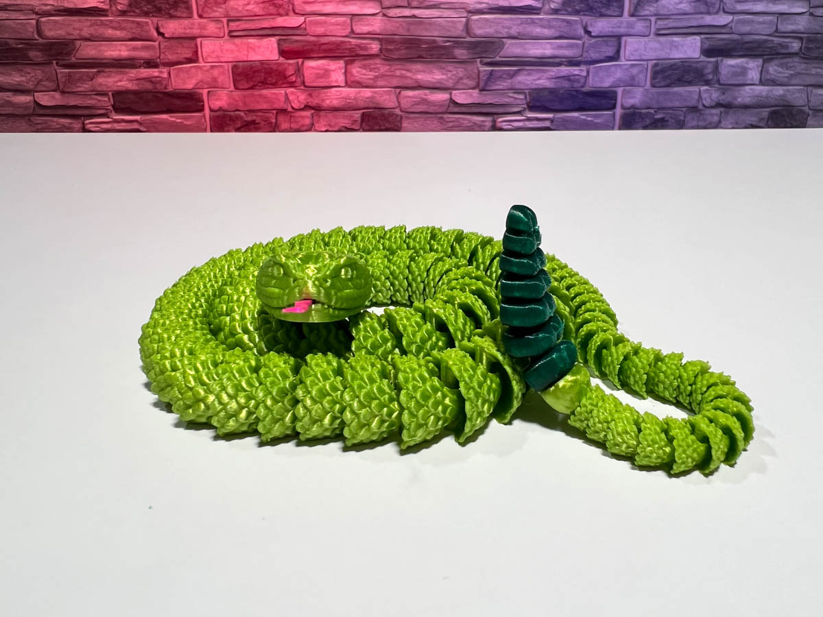 Rattlesnake STL for Download