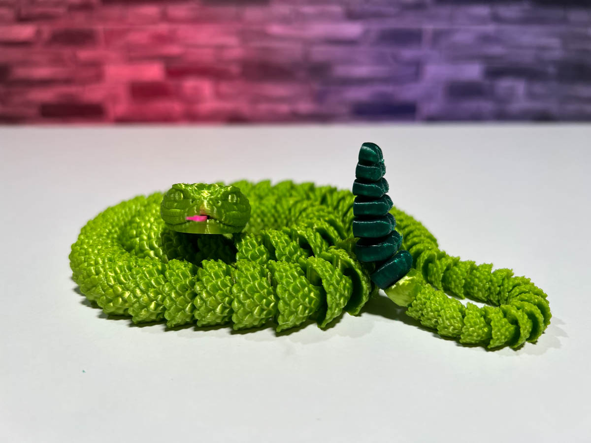 Rattlesnake STL for Download