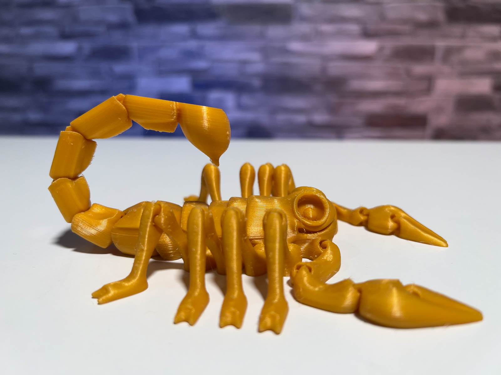 Articulated Scorpion STL