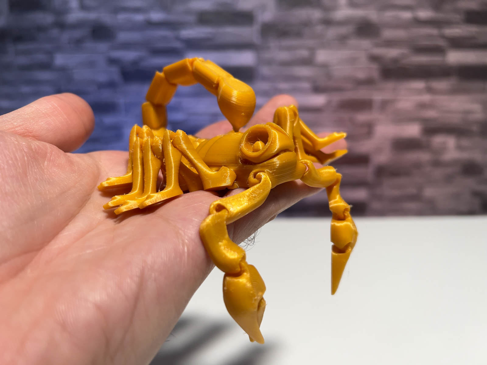 Articulated Scorpion STL