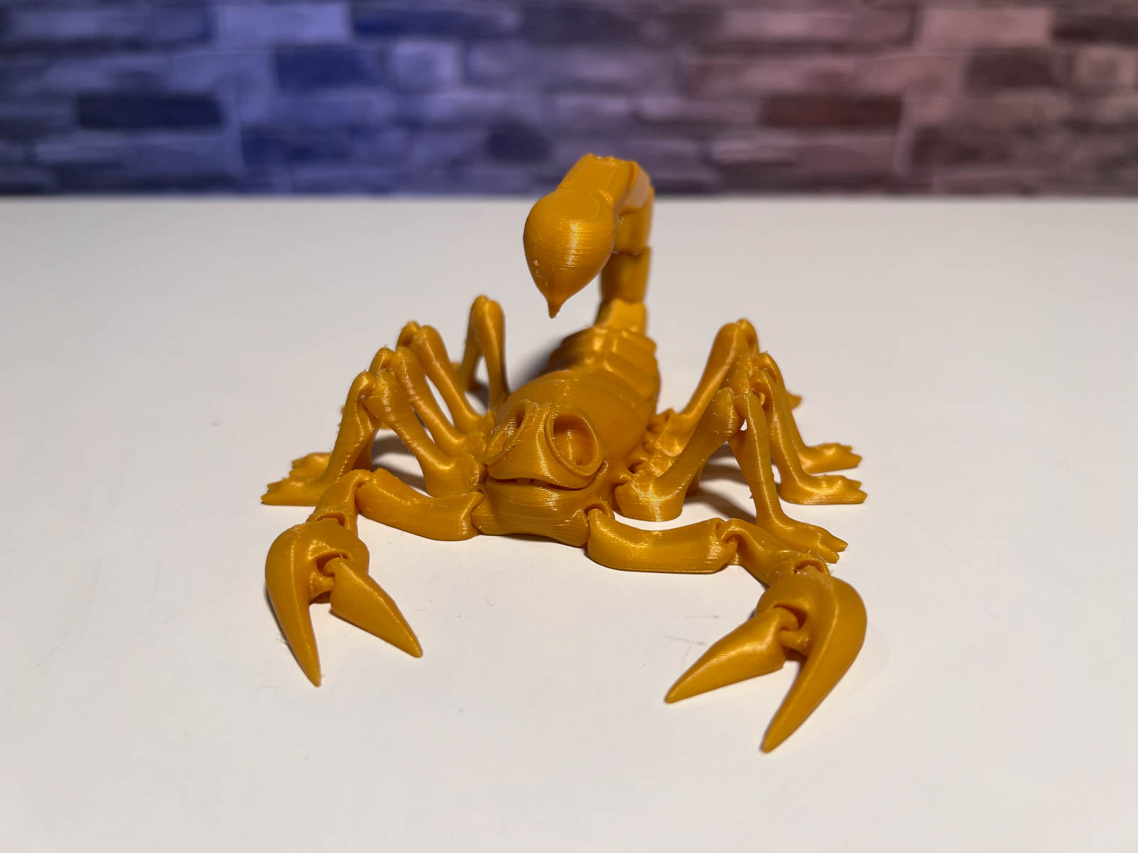 Articulated Scorpion STL
