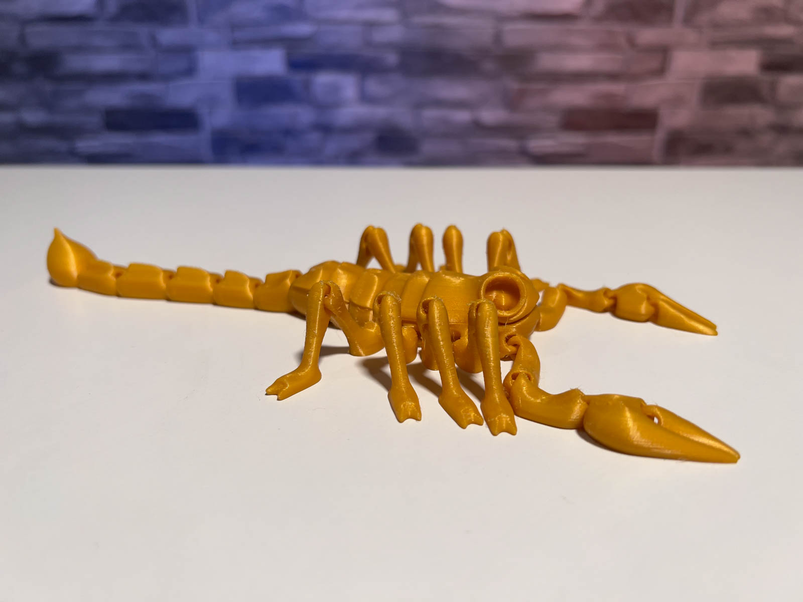 Articulated Scorpion STL