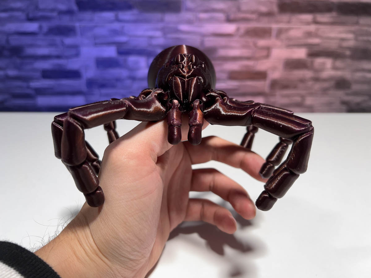 3D Printed Articulated Tarantula - Spider