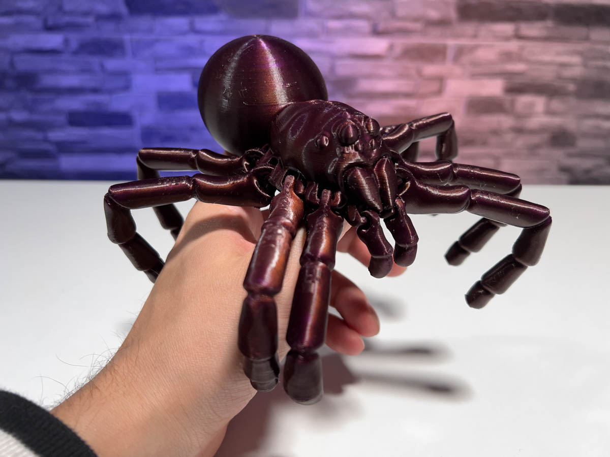 3D Printed Articulated Tarantula - Spider