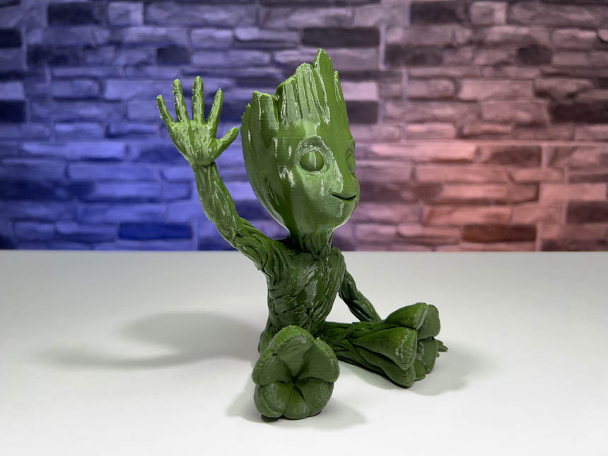 3D Printed Baby Groot