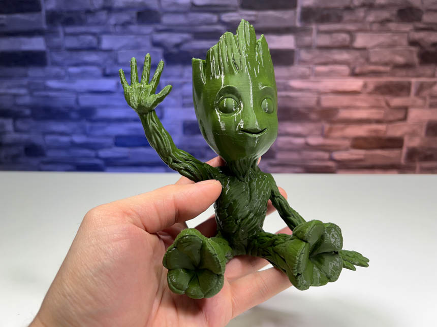 3D Printed Baby Groot