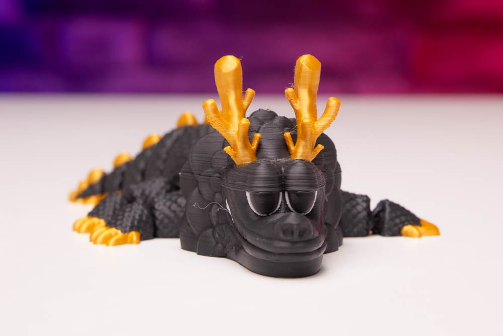 3D Print Articulated Small Dragon