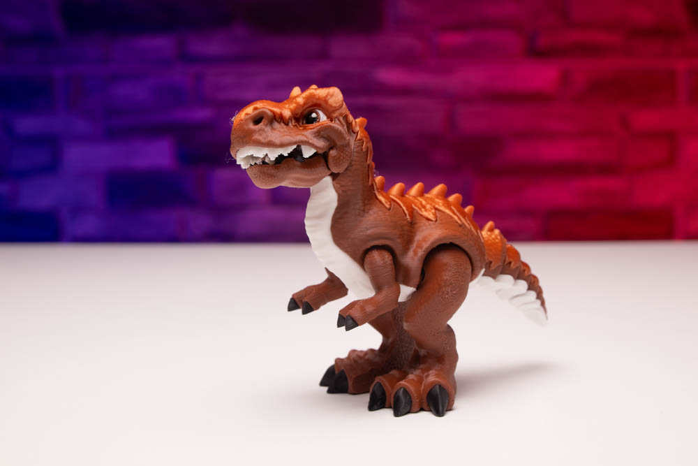 3D Print Multicolor Articulated T-Rex Dinosaur